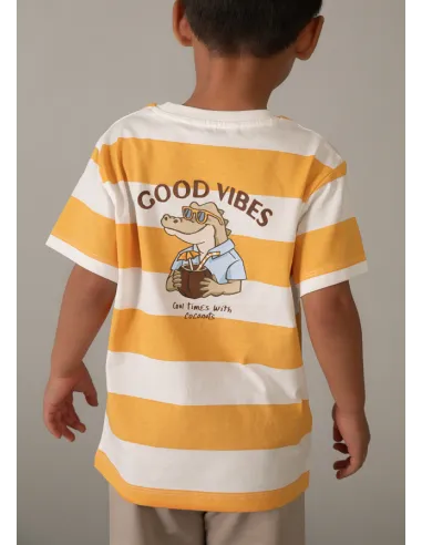 Conj. punto "good vibes" - Peach     