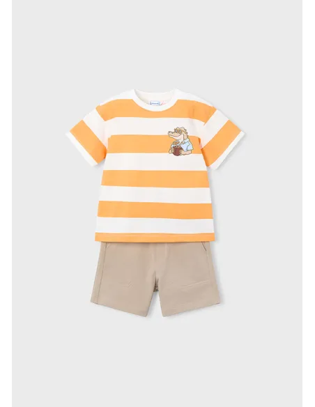 Conj. punto "good vibes" - Peach     