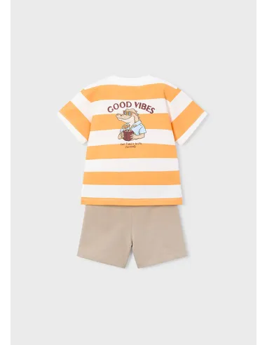 Conj. punto "good vibes" - Peach     