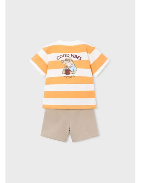 Conj. punto "good vibes" - Peach     