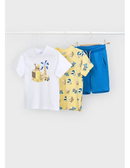 Conj. punto 2 camisetas - Lemon     