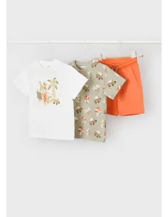 Conj. punto 2 camisetas - Bambu     