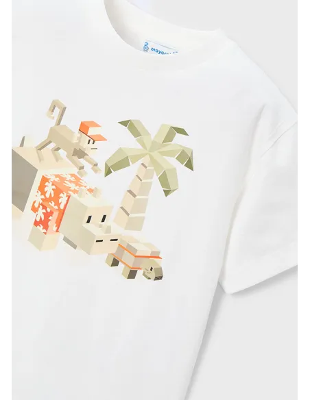 Conj. punto 2 camisetas - Bambu     