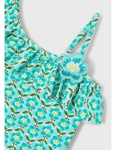 Bañador niña asimetrico - Oceano    