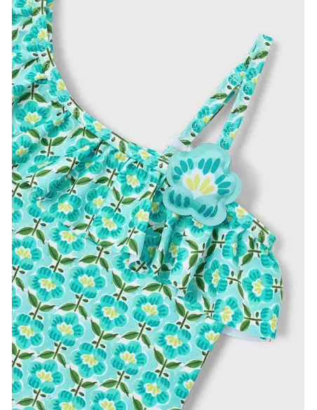 Bañador niña asimetrico - Oceano    