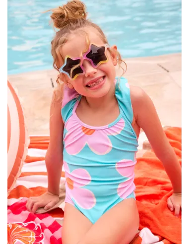 Bañador niña estampado - Lilac     