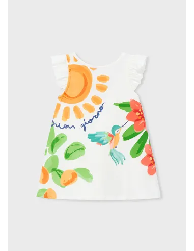 Vestido punto - Crudo     