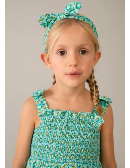 Vestido estampado banda - Oceano    