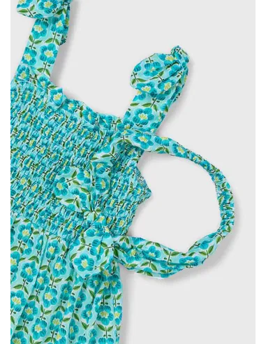 Vestido estampado banda - Oceano    