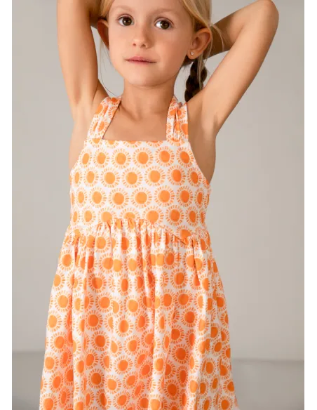 Vestido estampado - Calabaza  