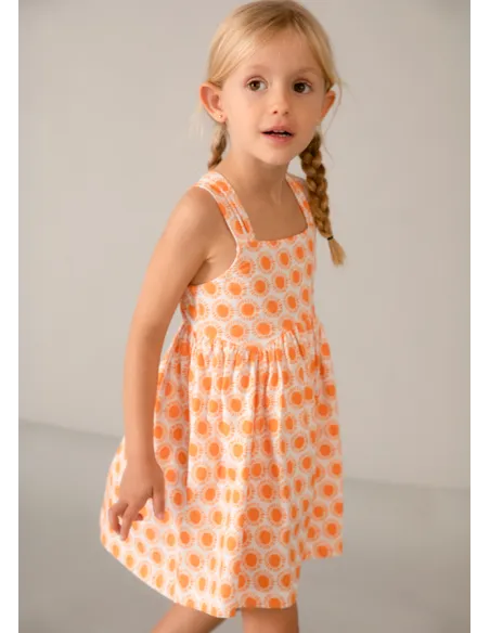 Vestido estampado - Calabaza  