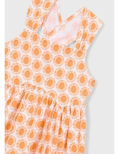 Vestido estampado - Calabaza  