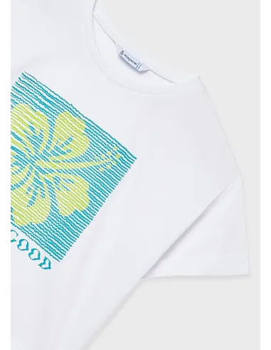 Camiseta m/c grafica - Blanco    