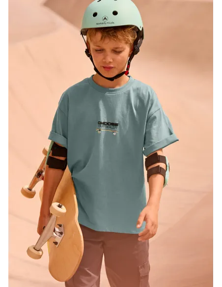 Camiseta m/c back print - Laurel    