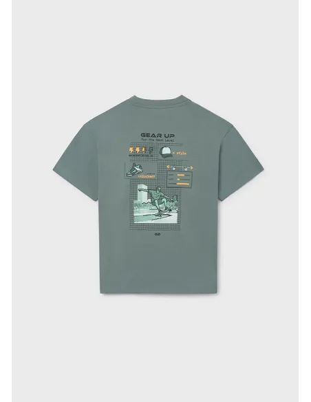 Camiseta m/c back print - Laurel    