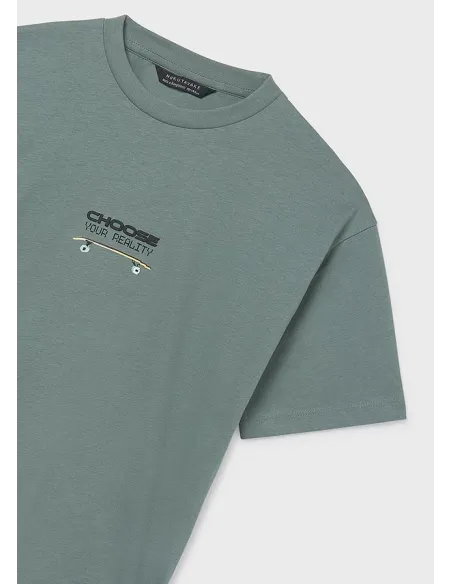 Camiseta m/c back print - Laurel    