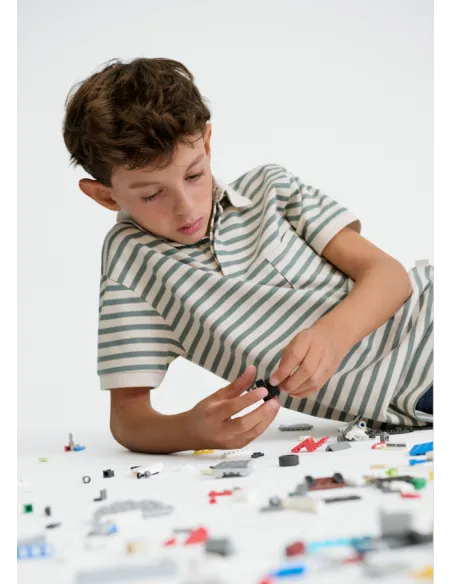 Polo m/c bolsillo - Laurel    