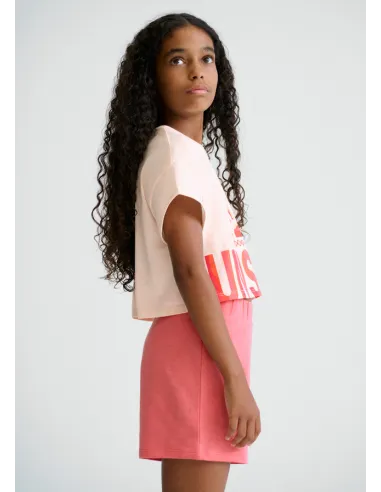 Conj. short grafica - Flamingo  