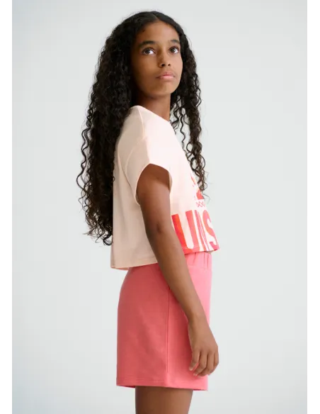 Conj. short grafica - Flamingo  