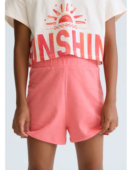 Conj. short grafica - Flamingo  