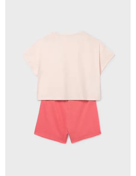 Conj. short grafica - Flamingo  