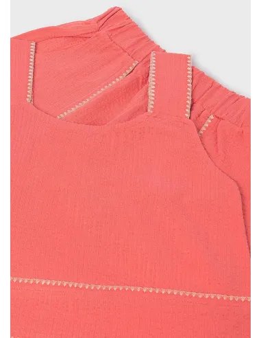 Conj. short puntada concha - Flamingo  