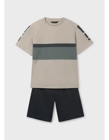 Conj. punto print "85" - Grafito   