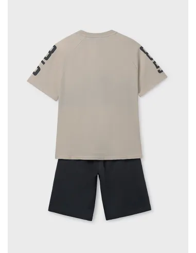 Conj. punto print "85" - Grafito   