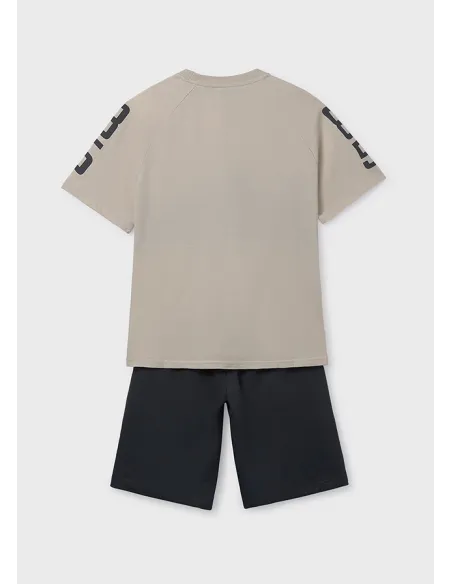 Conj. punto print "85" - Grafito   