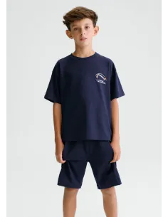 Conj. punto print back - Marino    