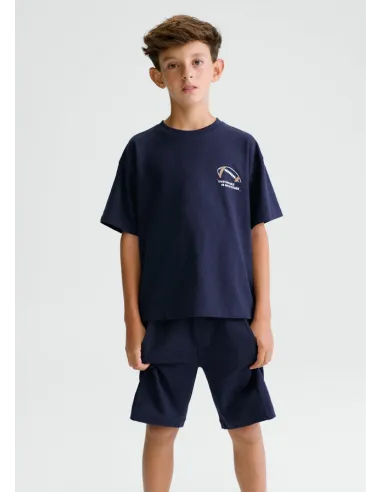 Conj. punto print back - Marino    