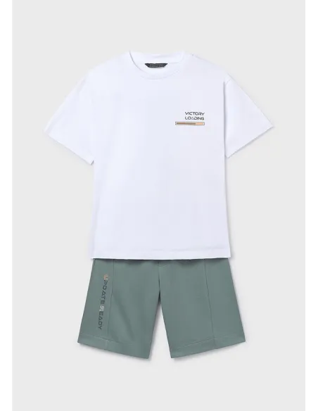 Conj. punto print back - Laurel    