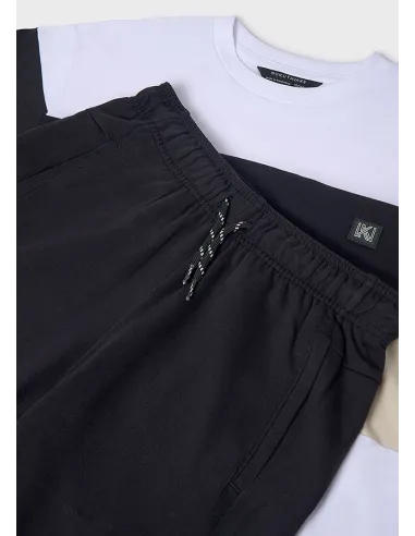 Conj. punto blocking - Negro     