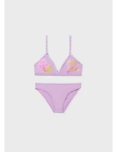 Bikini triangulo grafica - Lilac     