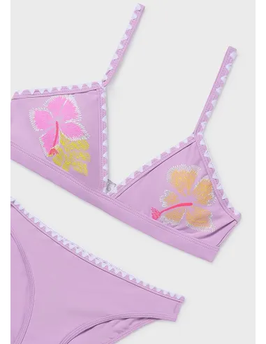 Bikini triangulo grafica - Lilac     