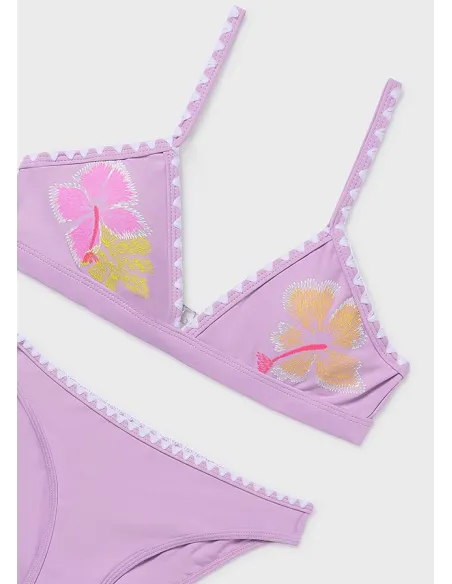 Bikini triangulo grafica - Lilac     