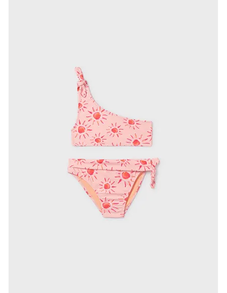 Bikini asimetrico - Mandarina 