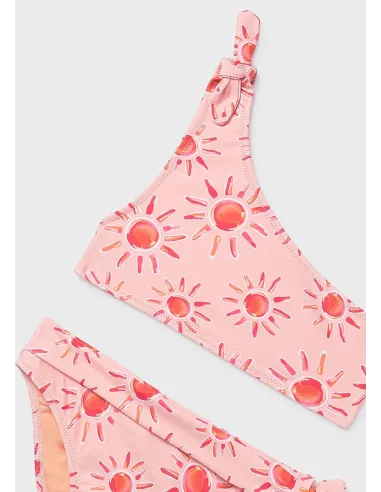 Bikini asimetrico - Mandarina 