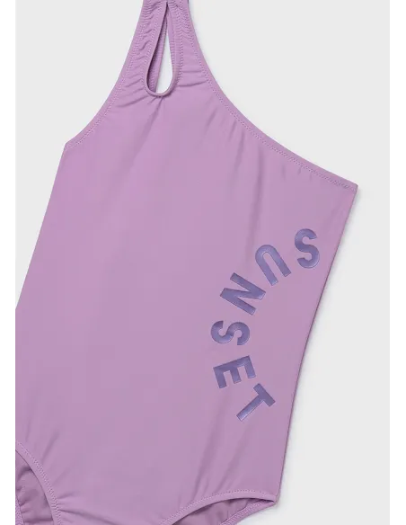 Bañador asimetrico - Lilac     