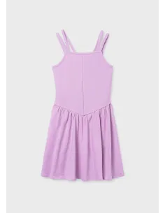 Vestido punto canale - Lilac     