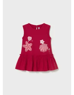 Vestido serigrafia - Rojo      