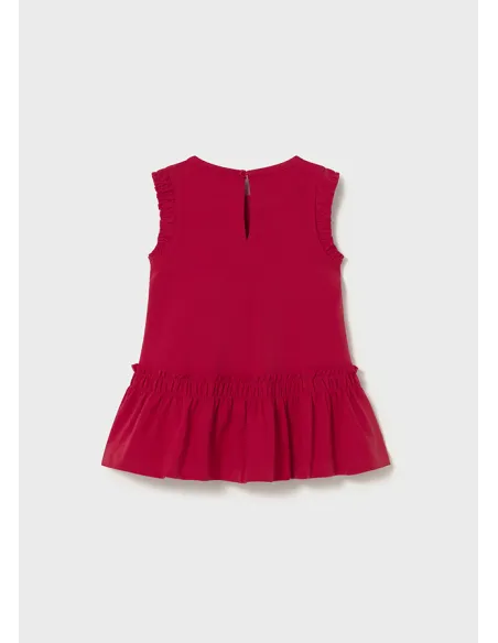 Vestido serigrafia - Rojo      