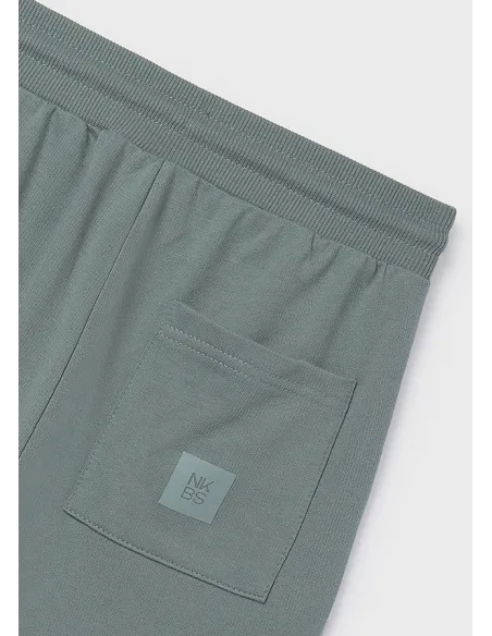 Bermuda felpa basica - Laurel    