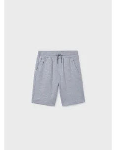 Bermuda felpa basica - Gris vig  
