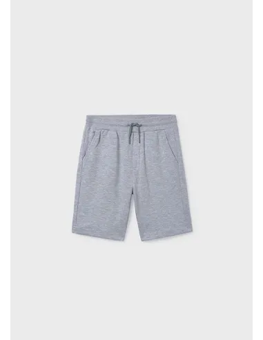 Bermuda felpa basica - Gris vig  