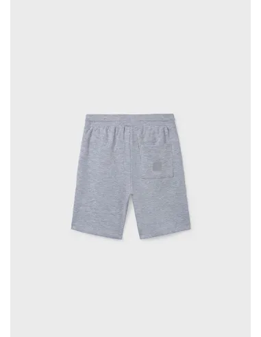 Bermuda felpa basica - Gris vig  