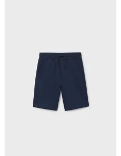 Bermuda felpa basica - Marino    