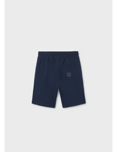 Bermuda felpa basica - Marino    