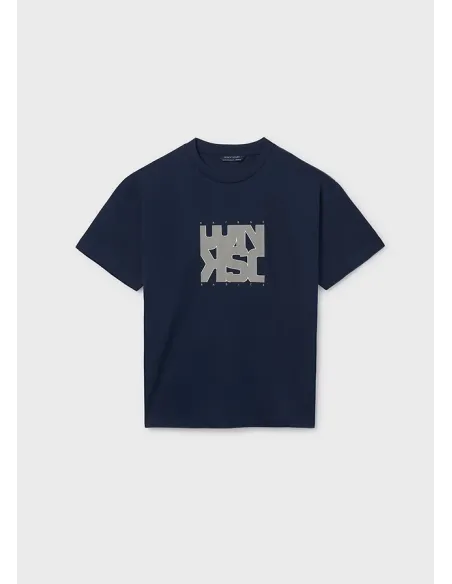 Camiseta m/c basica - Marino    