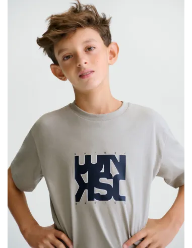 Camiseta m/c basica - Shitake   